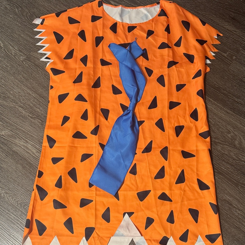 Fred Orange and Blue Kids Costume
